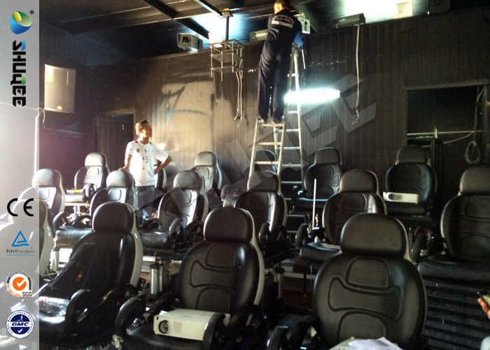 Visual Feast 9D Immersive Theater 9D Cinema With Electric , Pneumatic , Hydraulic System