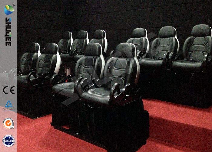 China Mini 7D Movie Theater, 6 / 9 / 12 / 18 / 24 Persons XD Motion Cinema With Flat Screen factory