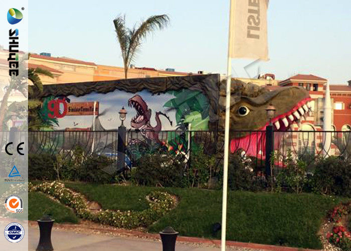 China Green Cabin  5d Movie Theater With Black Luxury Seats , Eight Special Effecst factory