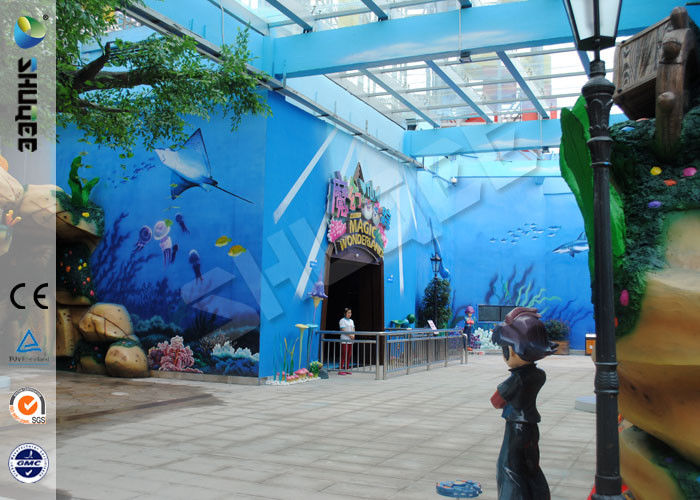 China Amusement Hydraulic / Electric System 4d Cinema With Digital Video Projector System factory