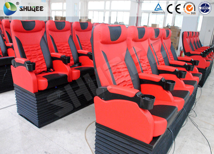Pneumatic / Hydraulic Control Movie Theater 4D Cinema System With Motion Chair