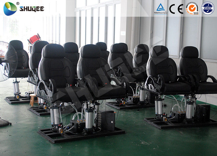 Red Green Brown  Movie Theater Equipments Genuine Leather Fiberglass