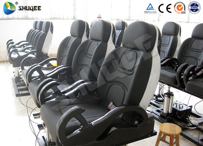 Metal Flat Screen 9D Movie Theater , Truck Mobile Cinema Private Customized 0