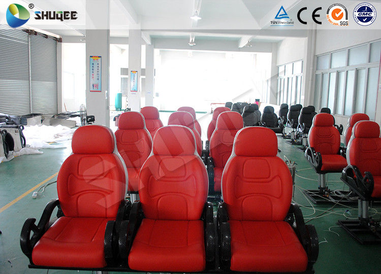 Business Center 5D Cinema Equipment With Safety Chair / Push Back Function