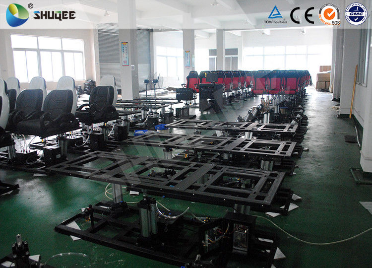 Motion Genuine Leather 5D Movie Theater Chair Comfortable