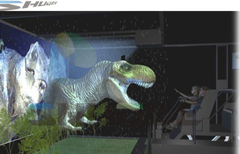 China Real Feelings Theme Park 6D Cinema Equipment , Dynamic Motion Movie Equipment factory