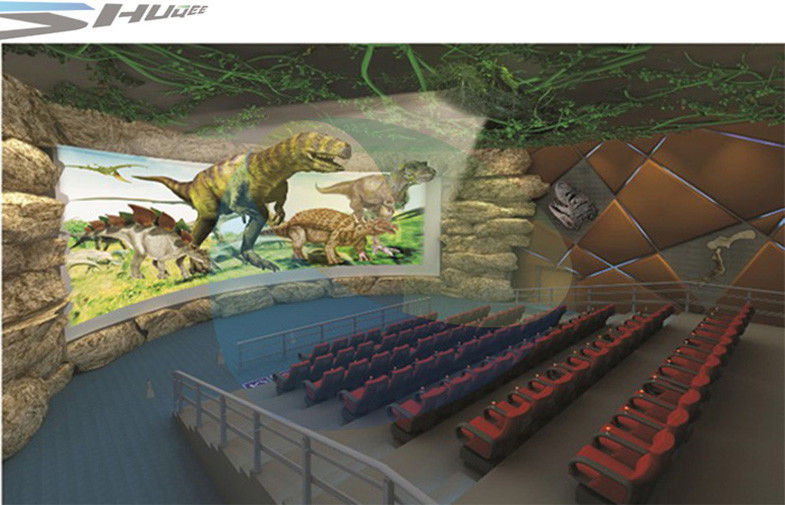 China 7D Movie Cinema System, Motion Film Theater Equipment For Theme Park factory