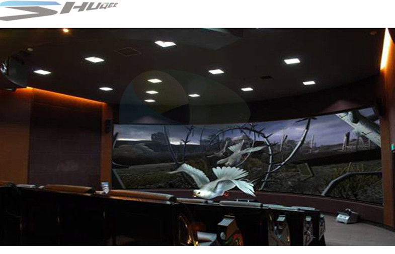 China 4D Theater System, 36 / 50 / 120 Persons XD Motion Movie Cinema With 3 Seats Chair factory