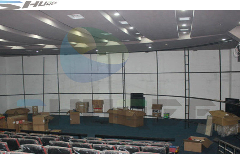 China 3D 4D 5D 6D 7D Dynamic Cinema With Motion Chair, Special Environment Effect factory