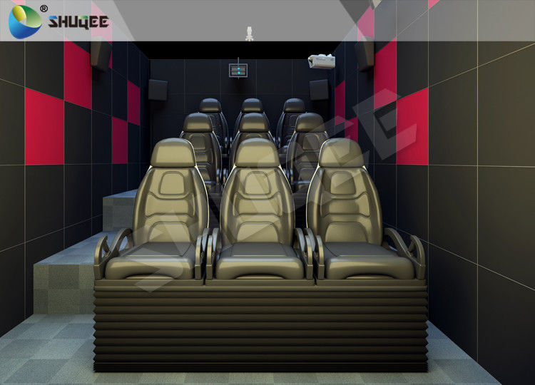 Interactive Games Mini 7D Motion Seats With Durable Projector TUV Certification