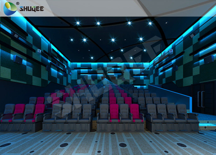 Lifelike Experience 4D Theater Seats Suitable For Hollywood Movies
