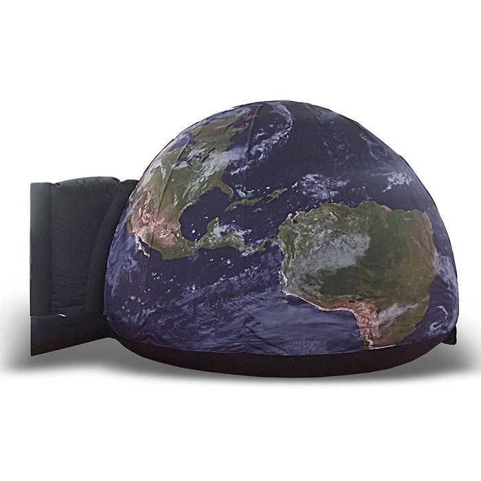 Inflatable Frame Demo Cinema Theater With Bean Bags And Fishing Lens For Museums Resorts Parks