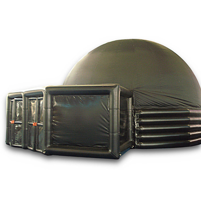 Inflatable Frame Demo Cinema Theater With Bean Bags And Fishing Lens For Museums Resorts Parks