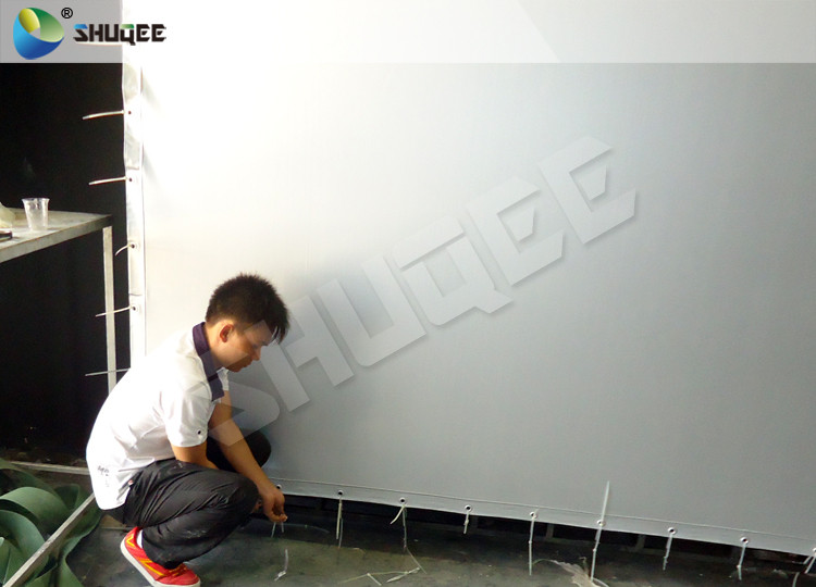 Movie Theater Equipments 3 DOF Motion Chair 1 / 2 / 3 Seats A Group 5D Cinema System