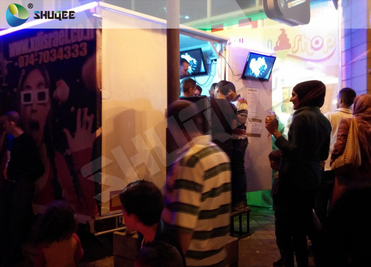 Mobility Stimulating 9D Movie Theater 9D Virtual Reality Cinema With Thriller Films