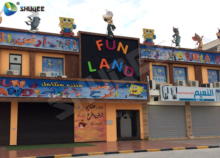 Mobile 5D Cinema For Arcade Park And Party With Roller Coaster Ride Films