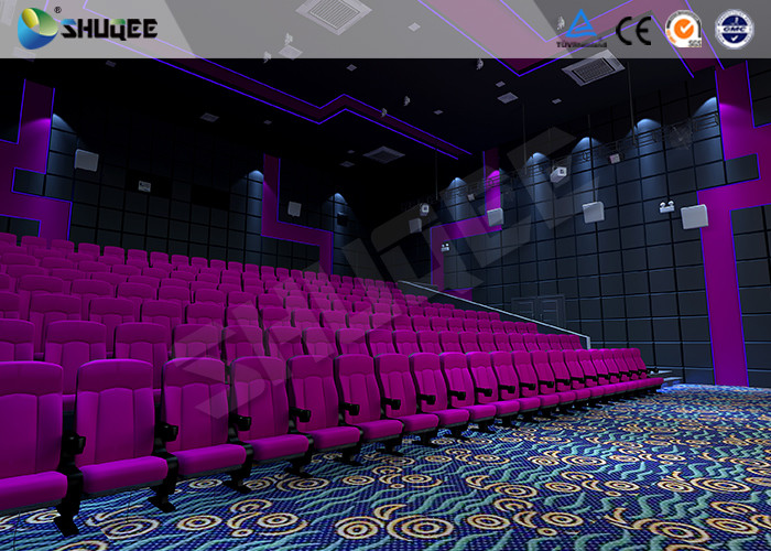 Cinema 3d Film Sound Vibration Movie Theater Seats With Epson Projector