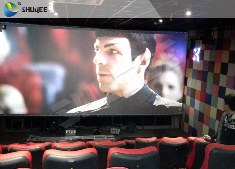 Red Motion Chair 4d Movies Theaters With Cup Holder Play Long Movie