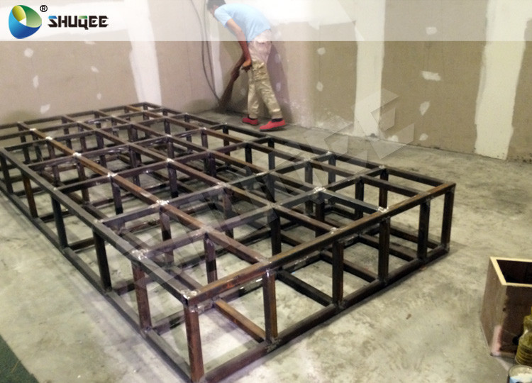 Energy Saving 5D Movie Theater Projectors Screen Roller Coaster Motion Chair