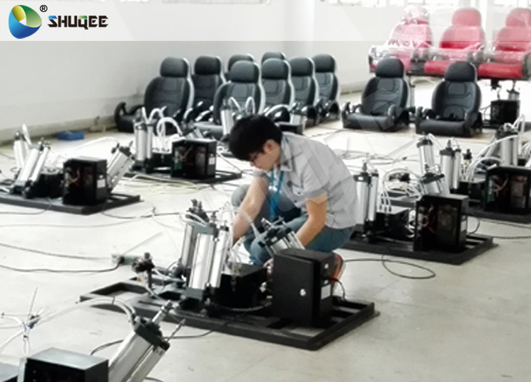 3DOF Pneumatic System Digital Cinema Equipment Counting System For Theme Park