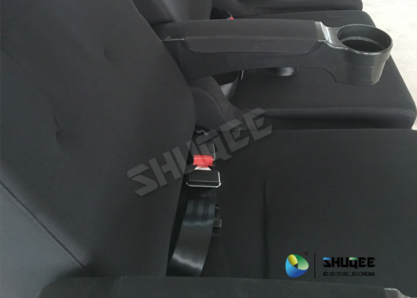 Hydraulic / Pneumatic 4D Movie Theater 4 Seats To 100 Seats Can Choose The Brand