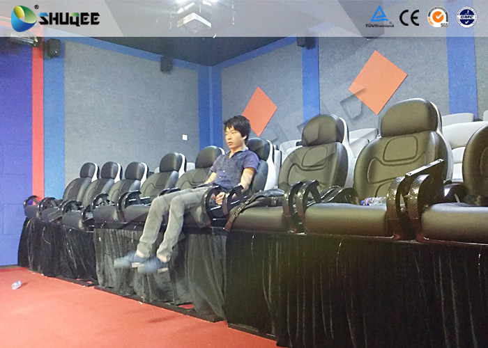 4D 5D 6D 7D Movie Cinema Theater System Amusement With Water Spray / Fragrance Effect