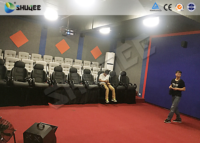 Mini Mobile 3D / 4D / 5D / 6D / 7D Cinema Movies Theater For Science / Amusement