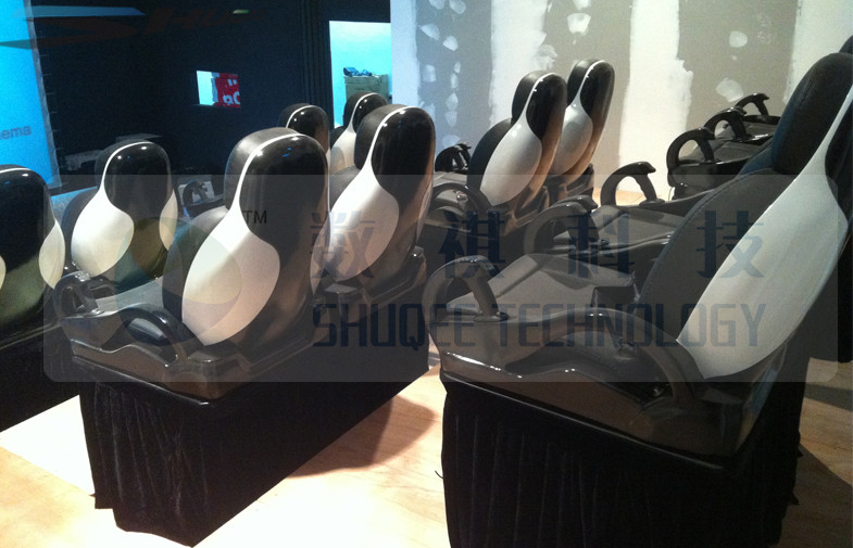 Flat Screen 5D Movie Theater with 7.1 Audio System Install In Exhibition Hall