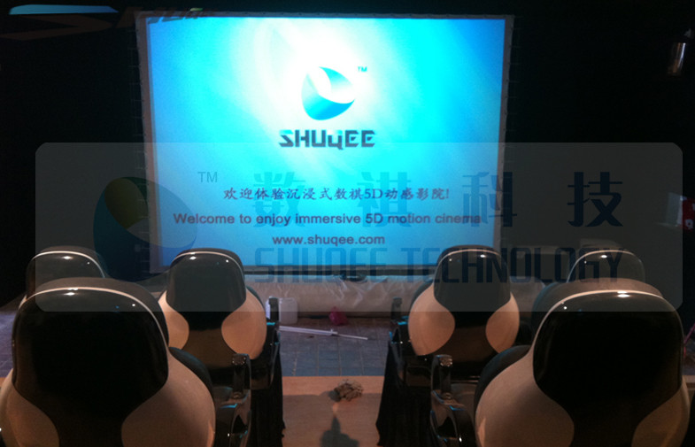 Projectors 5d Movie Theater Motion Chair With Screen System