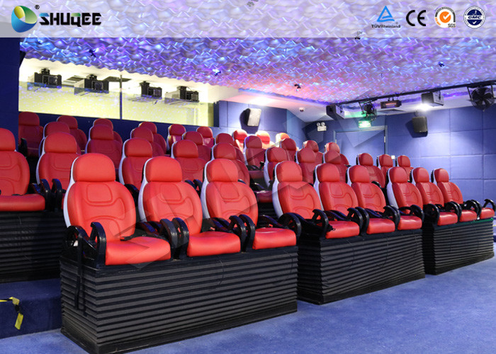 3 DOF Electric System 5D Theater System With Special Motion Seat / Effects