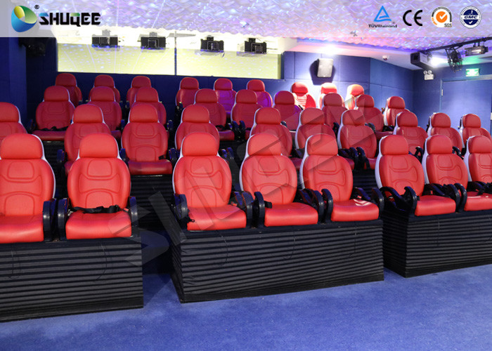 3 DOF Electric System 5D Theater System With Special Motion Seat / Effects