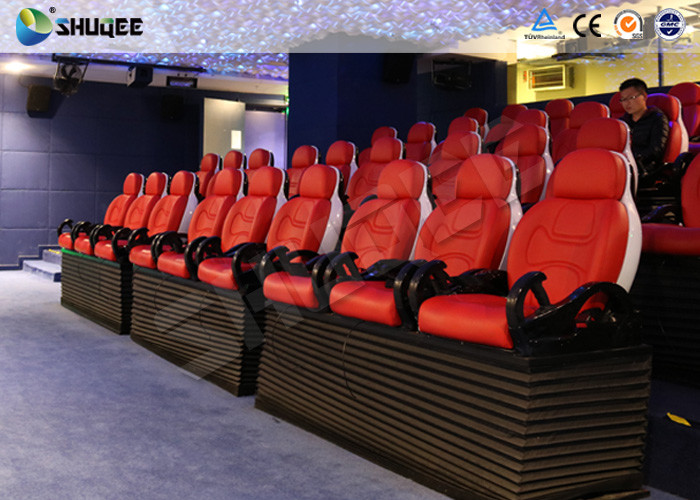 5D Movie Theater Cinema System With Projectors, Screen, Motion Chair Seat