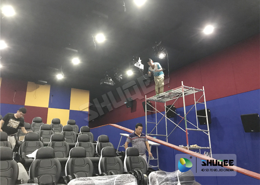 Museum 5D Cinema Theater With 3D physical and Environmental Effects
