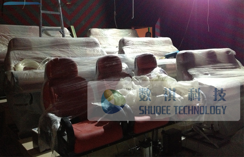 Fashionable Large Screen 5D Theater System For Family Entertaiment