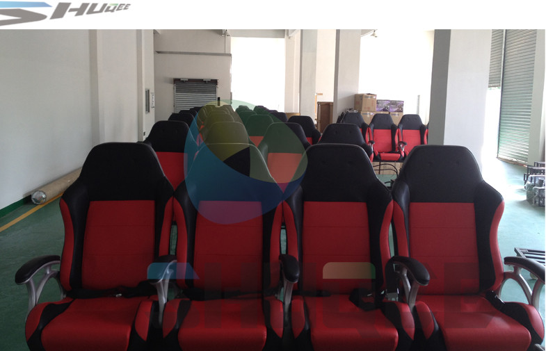 Movie Motion Theater Chair With Pnuematic Control System For Indoor