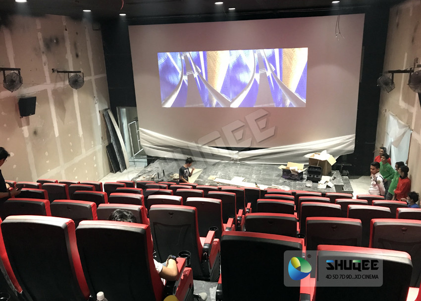 Ultra Energy Saving 4D Movie Theater With Environmental Effects Simulation