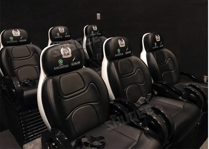 Custom Capacity 5D Cinema Theater / Luxury Theater Seating Vivid Immersive Feeling