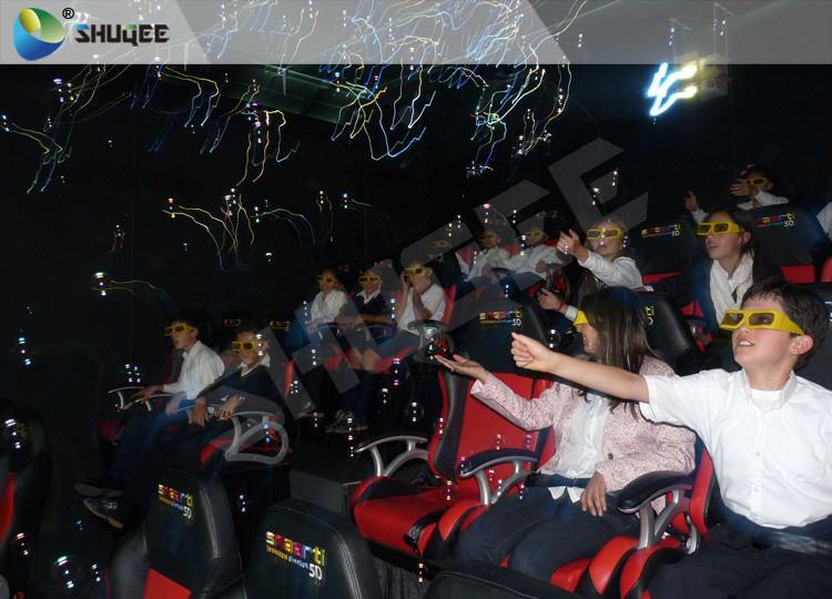 Professional 5D Cinema System With Digital Special Effects For Amusement Parks
