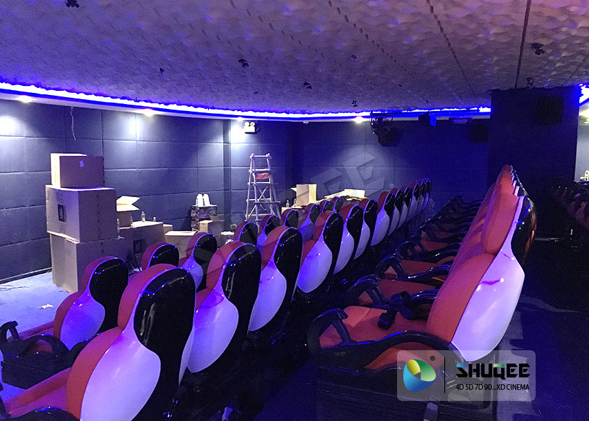 Dynamic Electric 9D Movie Theater For Commercial Shopping Mall / 9D Action Cinemas