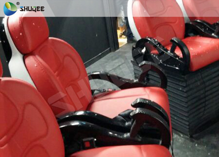 Amused Unique Experience System 7D Movie Theater For Iron Box Removable In Place With Lots Of People
