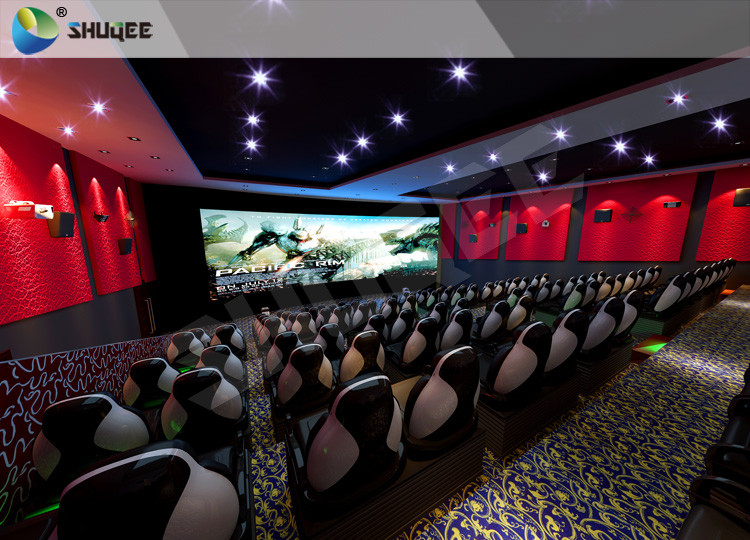 Removable 5D 9D Movie Theater Cinema System 7D Entertaining Simulator High Definition