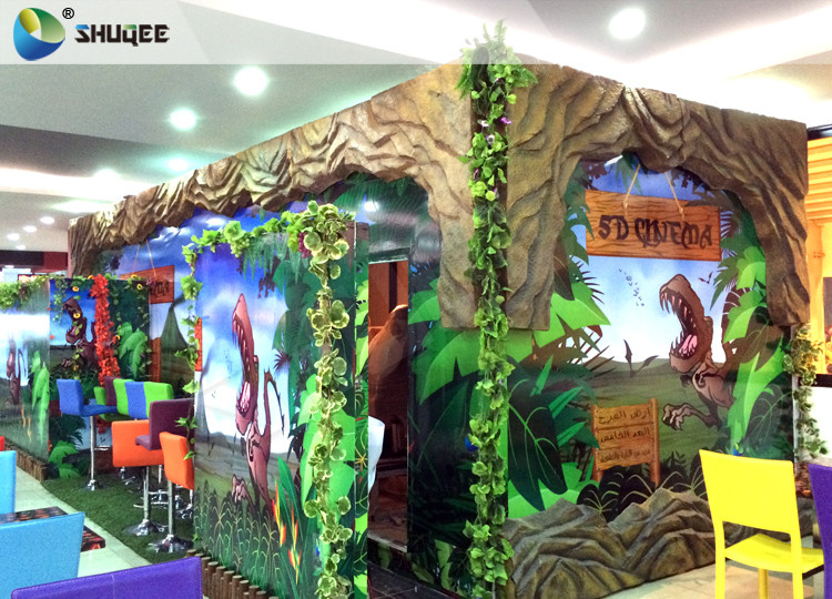 Amazing 7 D Movie Theater For Cabin With Poster SGS GMC Easy Installation