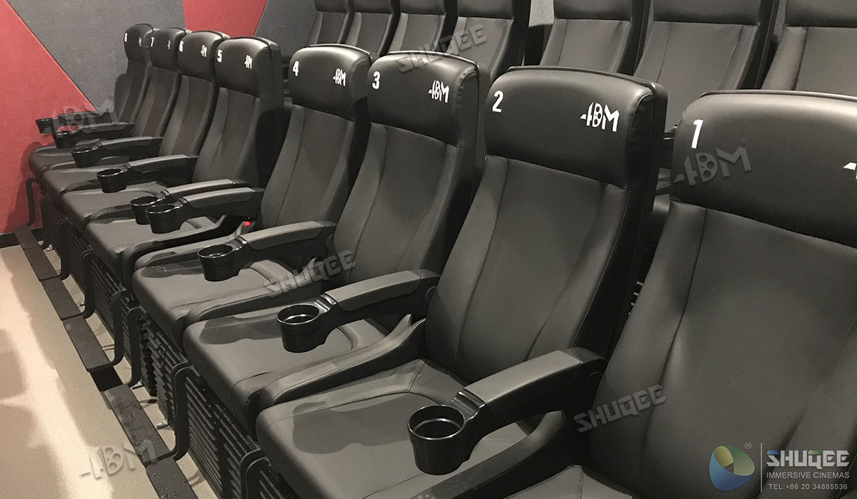 Theme Park 4D Movie Cinema System Motion Film Theater Equipment With Attracting 12 Dynamic Special Effects