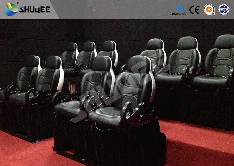 6D Motion chair for 6D Motion theater equipped 6 special effects with genuine leather
