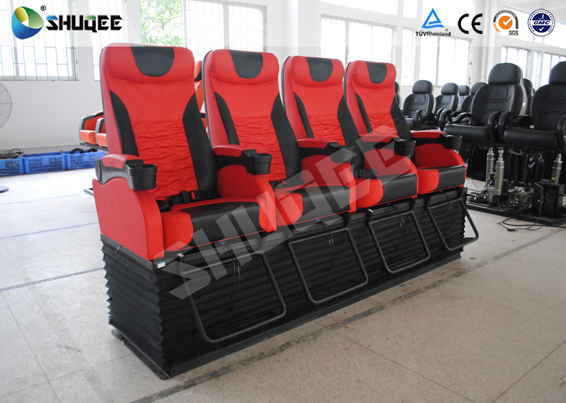 High Definition Projector 4d Theater System 100 Seats 7.1 Sound Speaker