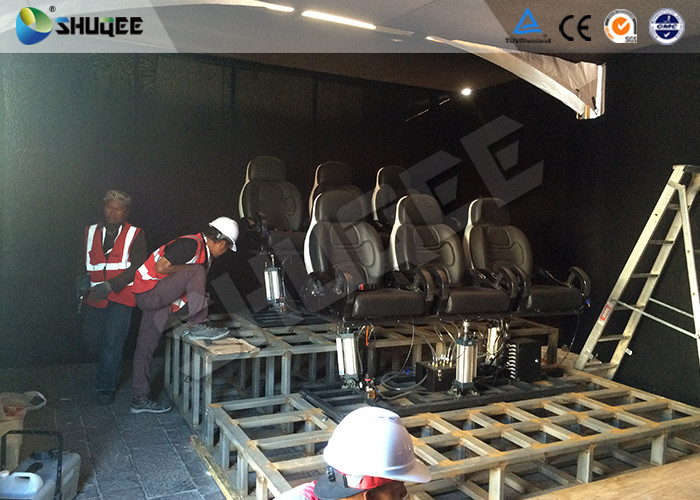 6 Special Effect Dymatic 5D Cinema System With 9 Dymatic Seats