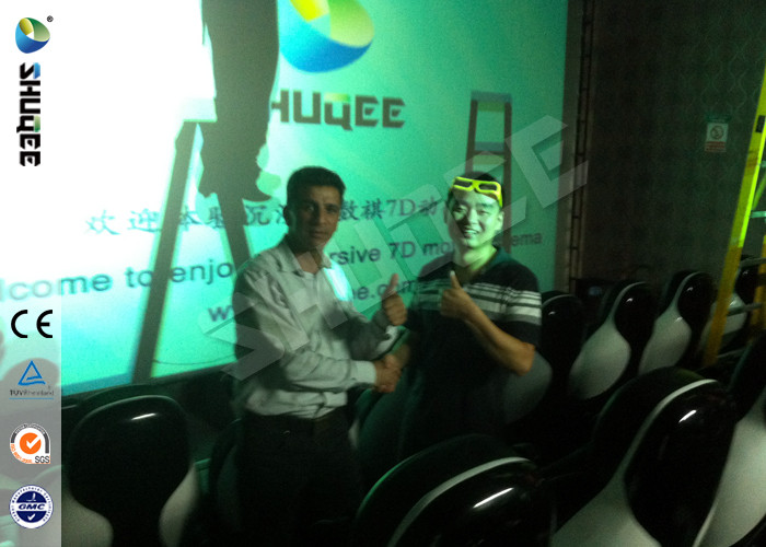 Luxurious Decoration 7d Simulator Cinema With HD Projectors Professional Audio