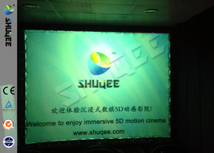 5D Luxury Cinema Movies Theater Decoration Separate Chairs