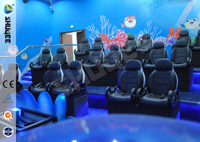 Exciting 4D Cinema Equipment With Especial Effect For Kids Entertainment