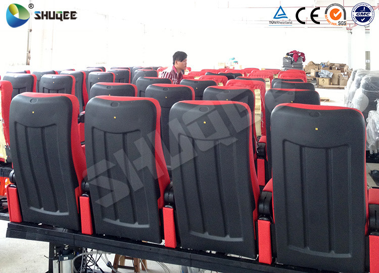 Brand Speaker Large Screen 4D Motion Chair With Pneumatic System For 150 Seats